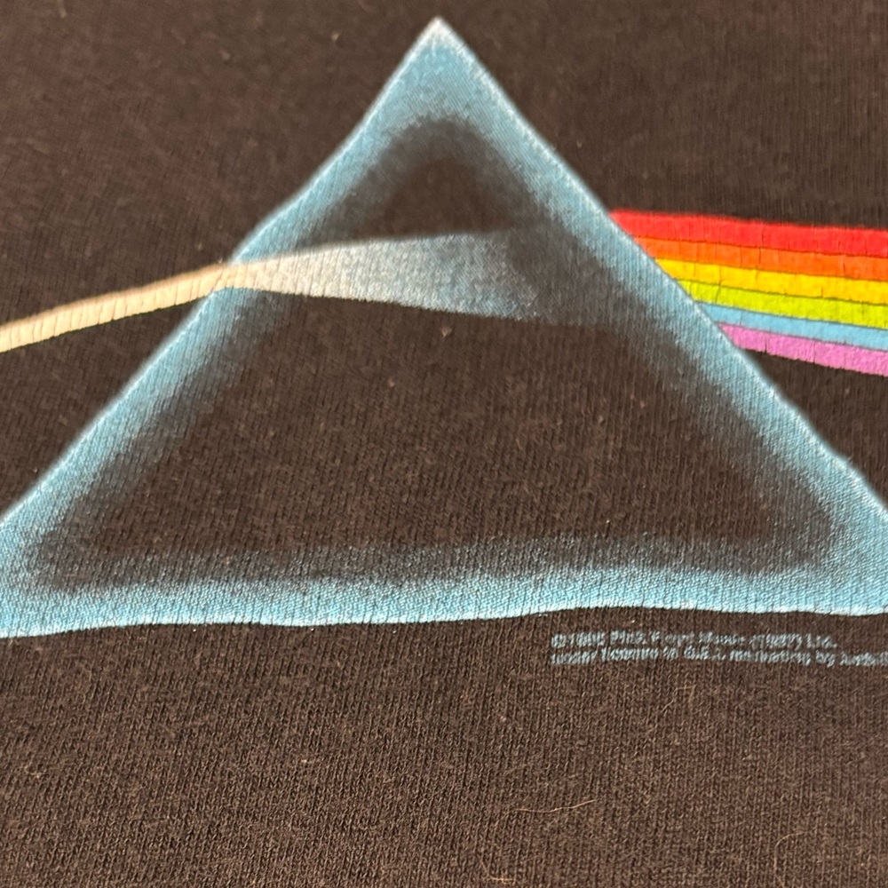 Pink Floyd Vintage 90’s Dark Side of the Moon shirt size XL - Picture 3 of 7